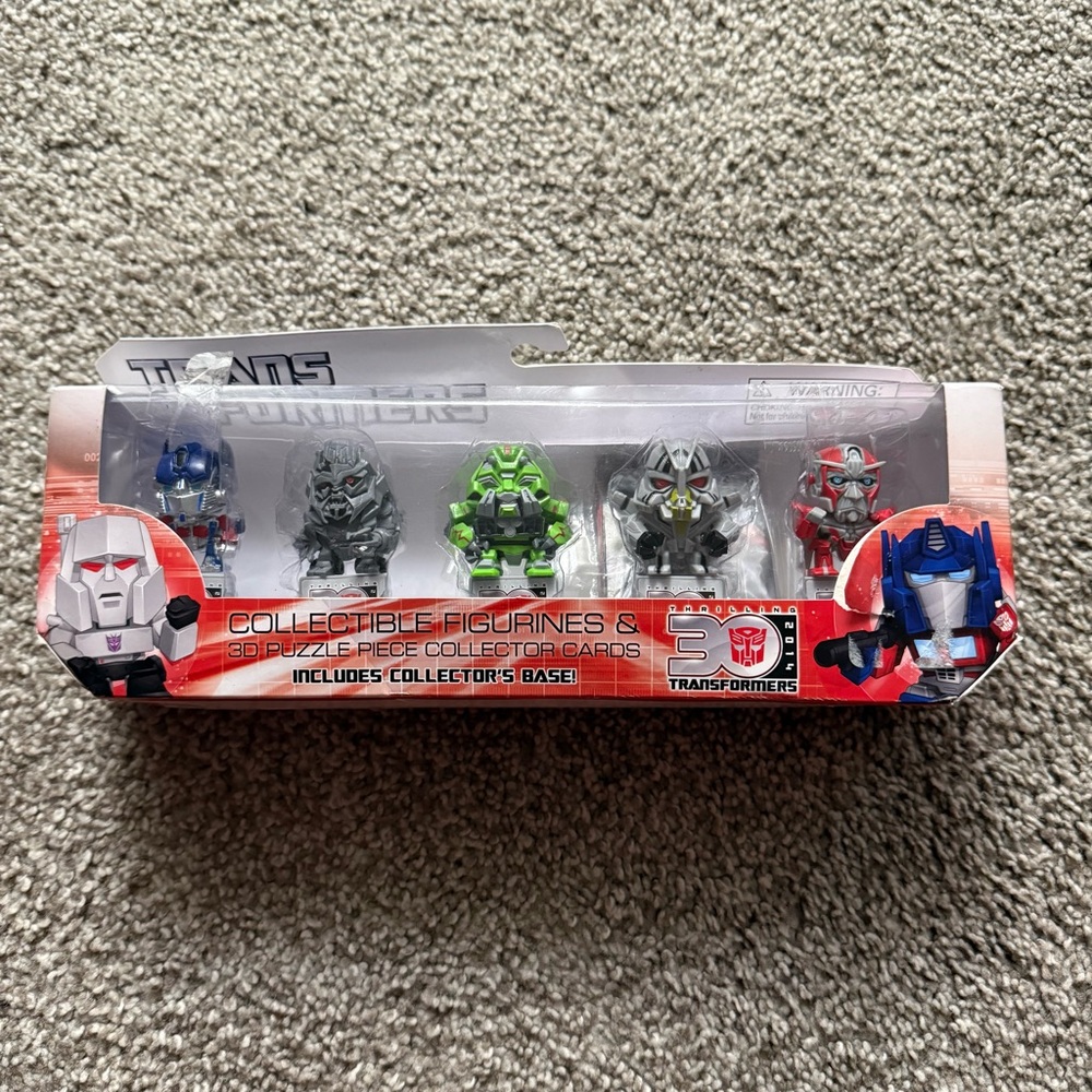 Vintage Transformers 30th anniversary figures